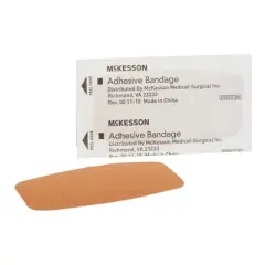 McKesson Tan Fabric Adhesive Bandage Sterile 2 x 4"