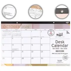 See It Bigger 2025-2026 15 Months 11"x17" Monthly Desk Pad Calendar