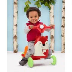 Skip Hop Kids' 3-in-1 Ride On Scooter and Wagon Toy