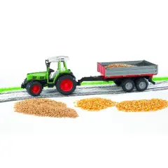 Bruder Fendt 209 S. Farm Tractor with Trailer