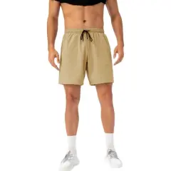 Anna-Kaci Active Men's Lightweight Quick-Dry Shorts with Elastic Drawstring Waist and Side Pockets