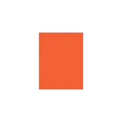 Lux Cardstock 8.5 x 11 inch Tangerine 500/Pack 81211-C-112-500