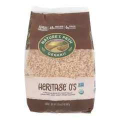 Nature's Path Organic Heritage O's Cereal - Case of 6/32 oz