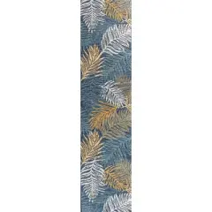 JONATHAN Y Calypso Coastal Casual Palm Frond Reversible Machine-Washable Indoor/Outdoor Area Rug