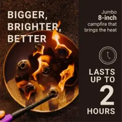 Radiate Portable Campfire As Seen On Shark Tank - Reusable Travel Fire Pit for Camping, Patios, and Beach Days - (XL)