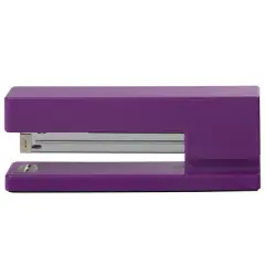 JAM Paper Modern Desk Stapler - Purple: Office Supplies & Desk Accessories, Plastic, 1.12" Height, 2.5" Width