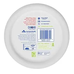 Dixie Ultra 6 7/8" Disposable Plates - 44ct