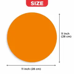 SCRIBBLEDO Colored Dry Erase Dots 11" Pack of 8