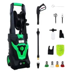 Swtroom Electric Pressure Washer 1800W Power Washer Max 2030 PSI 1.8 GPM Home Patios Cars Fences Driveways