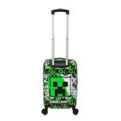 Minecraft Creeper 20" Carry-On Luggage With Wheels And Retractable Handle