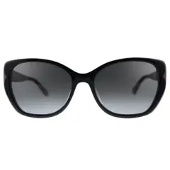 Kate Spade KS AUGUSTA/G/S 3H2 Womens Square Polarized Sunglasses Black Pink 54mm