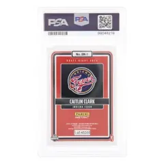 Toynk WNBA 2024 Panini Instant Caitlin Clark Draft Night #DN1 Rookie Card | PSA 9