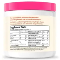 BelliWelli Daily Fiber Supplement + Probiotics, Electrolytes, Collagen, Powder - Peach Mango - 16 servings