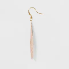 Fashion Drop Earrings Filigree - A New Day&trade; Gold: Brass Nickel-Free Jewelry