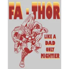 Men's Marvel Fa-Thor Like a Dad Only Mightier Comic Thor Sweatshirt