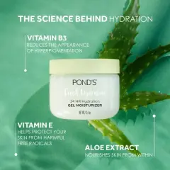POND'S Gel Fruity HYDRA Aloe Face Moisturizer - 3.4oz