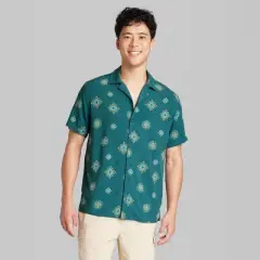 Men's Notched Collar Short Sleeve Shirt - Original Use&trade;