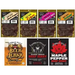 Buffalo Bills MSG Free Jerky & More Gift Box (20 MSG free meat snacks)