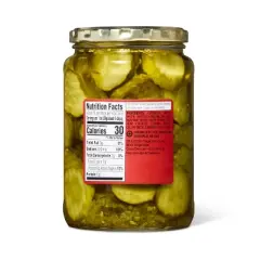 Bread and Butter Chips - 24oz - Market Pantry&trade;