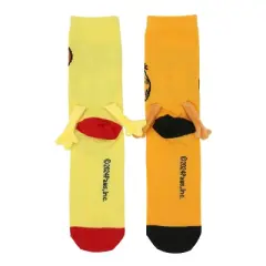 Garfield & Odie Women's Crew Magnetic Hand Holding Socks