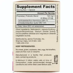 Jarrow Formulas, Inc. Vegan Fem-dophilus 5 Billion Cfu 30 Veg Capsules
