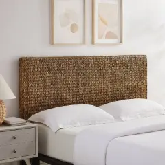Crosley Edgewater Headboard Seagrass