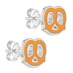 Girls' Pretzel Standard Sterling Silver Earrings - In Season Jewelry