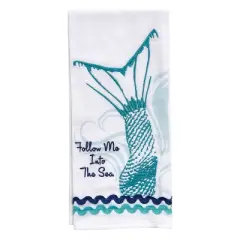 Split P Into The Sea Decorative Dishtowel Pair of 2