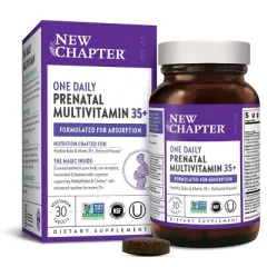 New Chapter Women's 35+ Daily Prenatal Multivitamins with Methylfolate + Choline - 30 ct