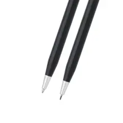 Cross Classic Century Black Lacquer Pen and Pencil Set