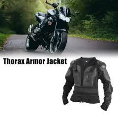 Unique Bargains Dirt Bike Motorcycle Riding Protective Full Body Armor Thorax Back Backbone Protector for Off-Road Cycling Black Size L