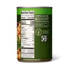 Organic Low Sodium Chickpeas Garbanzo Beans - 15oz - Good & Gather&trade;