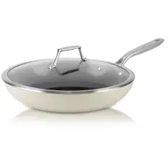 TECHEF ValenCera - 12" Ceramic Nonstick Frying Pan with Cover
