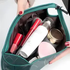 Kitcheniva PU Leather Makeup Pouch Bag Organizer