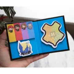 Silver Buffalo Harry Potter Chibi Characters Sticky Note and Sticky Tab Box Set