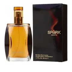 Spark By Liz Claiborne Men Cardamom, Pepper, Rum, Honey, Cognac Cologne Spray 1.7 Oz