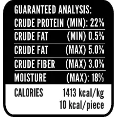 Hubert Pet Gourmet All Natural Vegan Sweet Potato Fries Dog Treats - 1 lb Resealable Bag