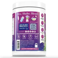 Multi Collagen Protein + Matcha, Collagen Powder with Types I II III V & X & Vitamin C for Beautiful Hair Skin and Nail, Vitauthority, 30 servings