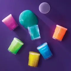 6ct Glow in The Dark Putty - Spritz&trade;: Multicolor Party Favor Toys for Kids, Goodie Bags, All Occasions, Ages 4+