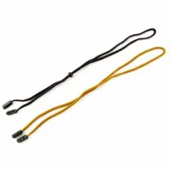 Sure Grip Solid in Mustard|Silicone Attachment|Superb Grip on Any Size Temple|Compare to Peeper Keepers|25" Long