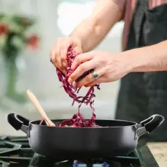 Better Chef 12in Deep Fryer with Lid in Gray