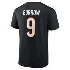 NFL Cincinnati Bengals Short Sleeve Core Burrow Big & Tall T-Shirt