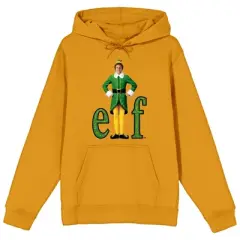 Elf William Buddy Hobbs Logo Men's Gold Sweatshirt