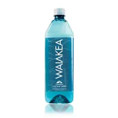Waiakea Hawaiian Volcanic Water - Case of 2/6 pack, 33.8 oz