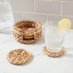 4pk Seagrass Coasters with Holder - Threshold&trade;