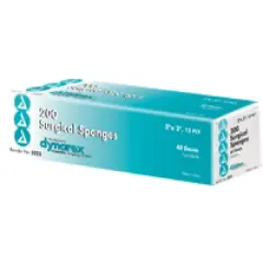 Dynarex - Non-Sterile Sugrical Gauze Sponge - 3 in. x 3 in. - 12-Ply