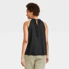 Women's Woven Halter Tank Top - Knox Rose&trade;