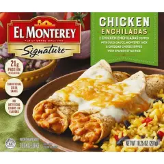 El Monterey Signatures Frozen Chicken Enchiladas - 10.25oz