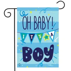 Briarwood Lane Double Sided Garden Flag 18x12.5 For Outdoor Baby Boy Double-Sided Garden Flag Flag Garden Flag Flags For Outside