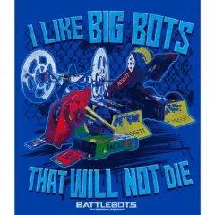 Men's Battlebots I Like Big Bots that Will Not Die T-Shirt